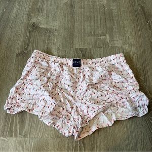 Gap flannel pajama shorts